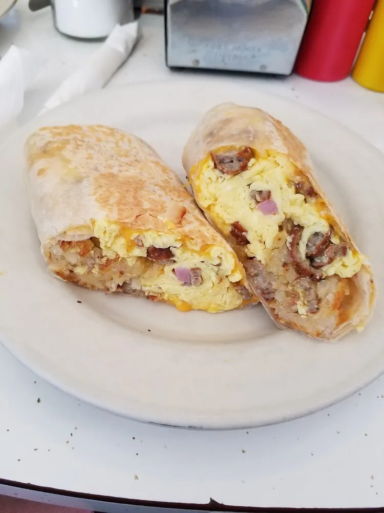Breakfast Burrito with Sausage